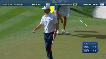 Nicolai Hojgaard | Round 2 | 10th hole | Shot 4 | 2026 THE PLAYERS