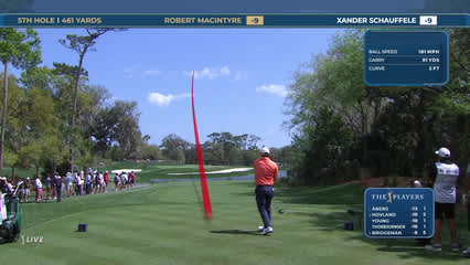 Robert MacIntyre | Round 4 | 5th hole | Shot 1 | 2026 THE PLAYERS