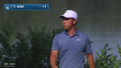 Tom Kim | Round 1 | 16th hole | Shot 3 | 2025 John Deere