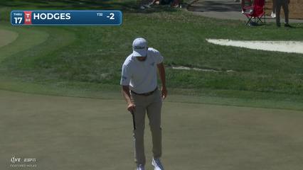Lee Hodges | Round 3 | 17th hole | Shot 3 | 2026 Valspar