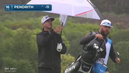 Taylor Pendrith | Round 3 | 16th hole | Shot 2 | 2025 AT&T Pebble Beach