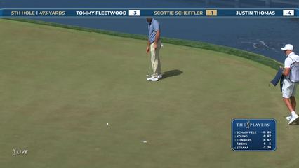 Scottie Scheffler | Round 2 | 4th hole | Shot 5 | 2026 THE PLAYERS