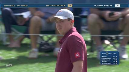 Matt Fitzpatrick | Round 3 | 13th hole | Shot 3 | 2026 THE PLAYERS