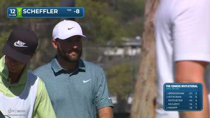 Scottie Scheffler | Round 4 | 12th hole | Shot 3 | 2026 The Genesis