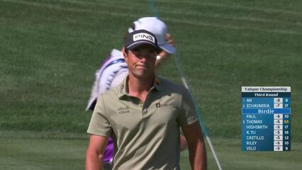 Viktor Hovland | Round 3 | 8th hole | Shot 2 | 2025 Valspar