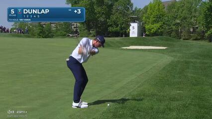 Nick Dunlap | Round 4 | 5th hole | Shot 3 | 2025 Truist Championship