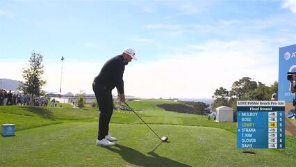 Shane Lowry | Round 4 | 6th hole | Shot 1 | 2025 AT&T Pebble Beach