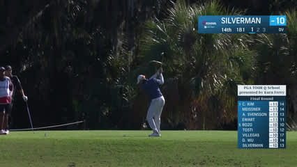 Ben Silverman | Round 4 | 14th hole | Shot 1 | 2025 PGA TOUR Q-School
