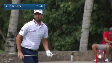 Davis Riley | Round 2 | 7th hole | Shot 2 | 2025 Mexico Open