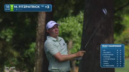 Matt Fitzpatrick | Round 2 | 11th hole | Shot 2 | 2026 Truist Championship