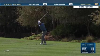 Sam Stevens | Round 2 | 10th hole | Shot 2 | 2025 THE PLAYERS