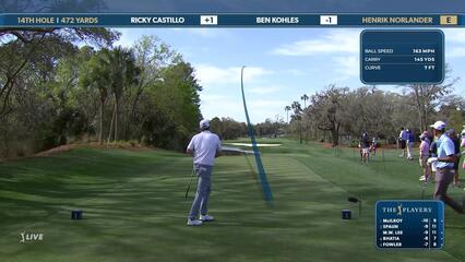 Henrik Norlander | Round 2 | 14th hole | Shot 1 | 2025 THE PLAYERS