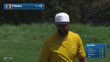 Tony Finau | Round 1 | 7th hole | Shot 4 | 2026 3M Open
