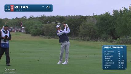 Kristoffer Reitan | Round 4 | 1st hole | Shot 2 | 2026 Valero