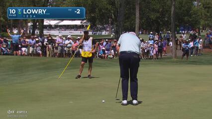 Shane Lowry | Round 1 | 10th hole | Shot 4 | 2025 RBC Heritage