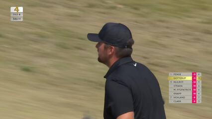 Chris Gotterup | Round 4 | 4th hole | Shot 3 | 2025 Genesis Scottish Open