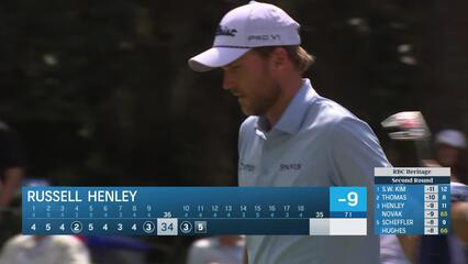 Russell Henley | Round 2 | 11th hole | Shot 5 | 2025 RBC Heritage