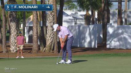 Francesco Molinari | Round 4 | 3rd hole | Shot 5 | 2025 Cognizant Classic