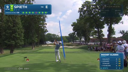 Jordan Spieth | Round 1 | 9th hole | Shot 1 | 2026 Rocket Classic