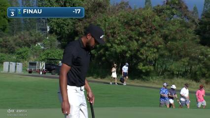 Tony Finau | Round 4 | 3rd hole | Shot 4 | 2025 The Sentry