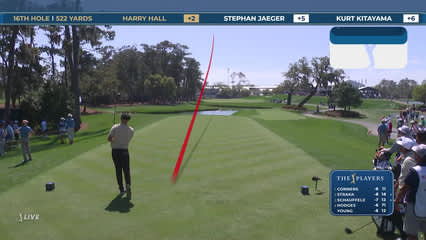 Harry Hall | Round 2 | 16th hole | Shot 1 | 2026 THE PLAYERS