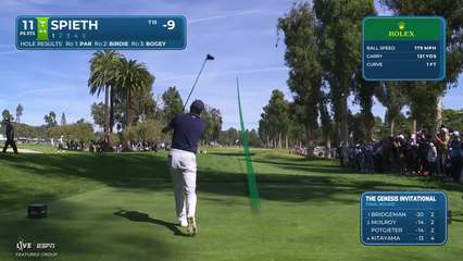 Jordan Spieth | Round 4 | 11th hole | Shot 1 | 2026 The Genesis