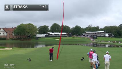 Sepp Straka | Round 2 | 9th hole | Shot 1 | 2025 TOUR Championship