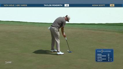 Adam Scott | Round 4 | 14th hole | Shot 5 | 2026 THE PLAYERS