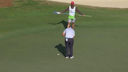 Rico Hoey | Round 3 | 17th hole | Shot 3 | 2025 The RSM Classic