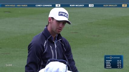 Alex Smalley | Round 4 | 14th hole | Shot 2 | 2025 THE PLAYERS