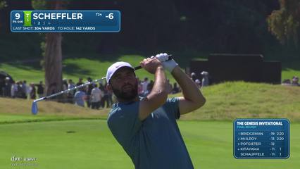 Scottie Scheffler | Round 4 | 9th hole | Shot 2 | 2026 The Genesis