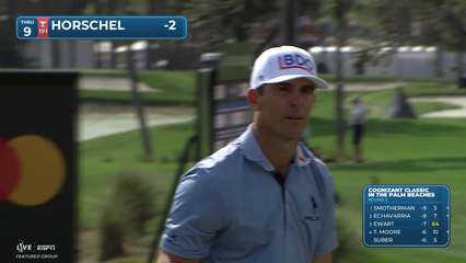 Billy Horschel | Round 2 | 9th hole | Shot 4 | 2026 Cognizant Classic