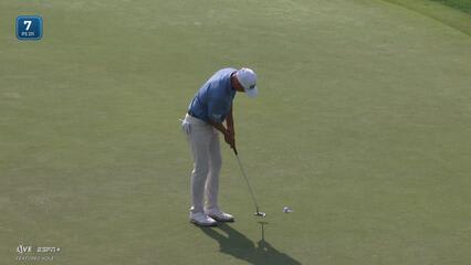 Sam Stevens | Round 2 | 7th hole | Shot 3 | 2025 Valero