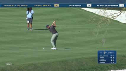 Daniel Berger | Round 2 | 14th hole | Shot 2 | 2026 THE PLAYERS