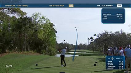 Lucas Glover | Round 3 | 14th hole | Shot 1 | 2025 THE PLAYERS