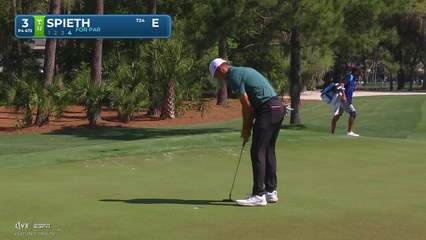 Jordan Spieth | Round 1 | 3rd hole | Shot 4 | 2026 RBC Heritage