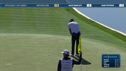 Michael Kim | Round 1 | 18th hole | Shot 5 | 2025 THE PLAYERS