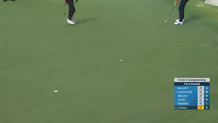 Sepp Straka | Round 1 | 7th hole | Shot 4 | 2026 Truist Championship