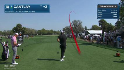 Patrick Cantlay | Round 4 | 10th hole | Shot 1 | 2025 Arnold Palmer Invitational