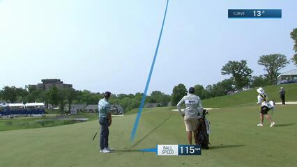 Cameron Percy | Round 3 | 16th hole | Shot 2 | 2025 Principal