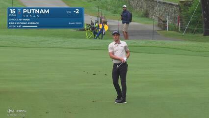 Andrew Putnam | Round 2 | 15th hole | Shot 4 | 2025 Wyndham