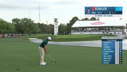 Rickie Fowler | Round 1 | 16th hole | Shot 3 | 2025 Houston Open