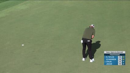 Patrick Fishburn | Round 4 | 18th hole | Shot 5 | 2025 Sony Open