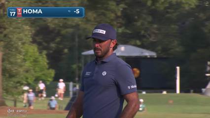 Max Homa | Round 1 | 17th hole | Shot 3 | 2025 Sanderson Farms