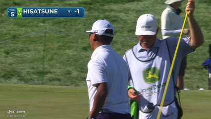 Ryo Hisatsune | Round 1 | 14th hole | Shot 3 | 2026 John Deere