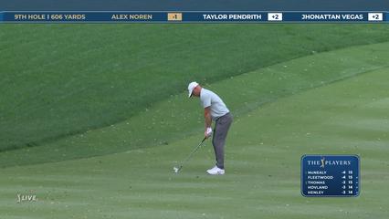 Alex Noren | Round 1 | 9th hole | Shot 3 | 2026 THE PLAYERS