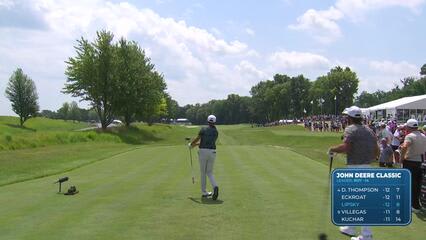 David Lipsky | Round 3 | 9th hole | Shot 1 | 2025 John Deere