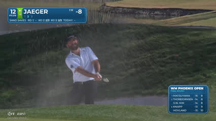 Stephan Jaeger | Round 4 | 12th hole | Shot 2 | 2026 WM Phoenix Open