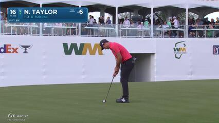 Nick Taylor | Round 2 | 16th hole | Shot 3 | 2025 WM Phoenix Open