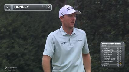 Russell Henley | Round 2 | 7th hole | Shot 4 | 2025 TOUR Championship